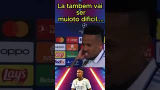 Éder Militão se vê quotno caminhoquot para ser o melhor zagueiro do mundo [upl. by Crifasi222]