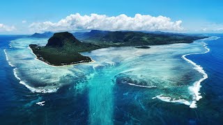 The Underwater Waterfall Mauritius Insane Place To Visit [upl. by Odraode]