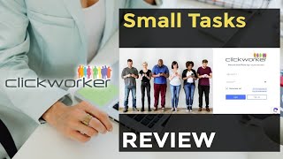 Completing small tasks on Clickworker Clickworker Review [upl. by Merrile]