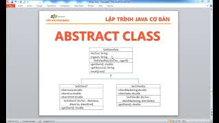 java1 abstract thừa kế trong java lab7 Bai3 [upl. by Ahtiuqal]