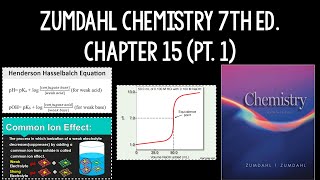 Zumdahl Chemistry 7th ed Chapter 15 Pt 1 [upl. by Resarf]