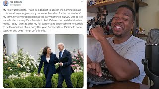 Joe Biden Endorses Kamala Harris to be the Democratic Nominee [upl. by Greff]