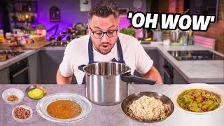 British Cooks Try Indian Ingredients amp Cooking Methods ft Chef Romy Gill [upl. by Olaznog]