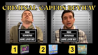 Bitewing Games’ Criminal Capers Series  A Board Game Review [upl. by Nalym629]