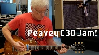 Les Paul Peavey Classic 30 Kemper Profile Jam [upl. by Ellenuahs]