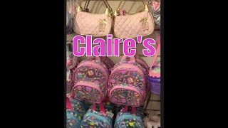 Claires Shopping  A quick look inside [upl. by Isied864]