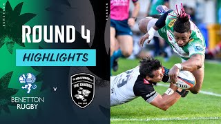 Benetton v Hollywoodbets Sharks  Highlights  Round 4  URC 202425 [upl. by Enneibaf987]