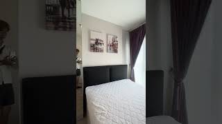 Review Condo For Rent in Bangkok ThailandCentric Huai Khwang [upl. by Eelanej]