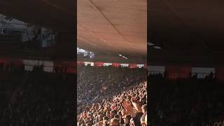 Walsall fans singing at the St Marys stadium Southampton FACup 3rd rd walsallfc englishfootball [upl. by Ellehcen]