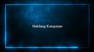 DAKILANG KATAPATAN PIANO INSTRUMENTAL MALE KEY [upl. by Lleddaw]