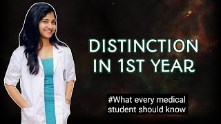 How to get a Distinction in 1st year medical exams  MBBS Students study strategy  Prashi Kaveri [upl. by Nnaitsirk]