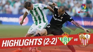 Resumen de Real Betis vs Sevilla FC 22 [upl. by Crockett]