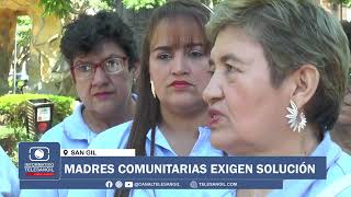 Madres comunitarias exigen solución [upl. by Nanreit]