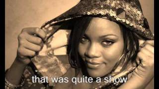 Karaoke  Lyrics Rihanna  Take a bow [upl. by Kluge]