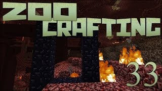 Trapped in the Nether 🐘 Zoo Crafting Episode 33 [upl. by Arney]