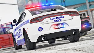 Street Race Stakeout  GTA 5 OCRP [upl. by Noral143]