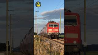 111 201 mit RB74 unterwegs von München nach Buchloe in herrlichem Abendlicht trainspotting [upl. by Pisano]