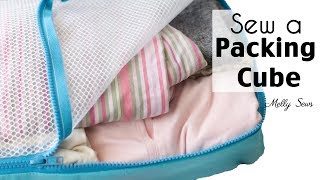 How to Sew and Use DIY Packing Cubes [upl. by Eselrahc438]