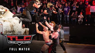 FULL MATCH Shield amp Angle vs Strowman Kane Miz amp Bar — 3on5 Handicap TLC Match WWE TLC 2017 [upl. by Nueormahc]