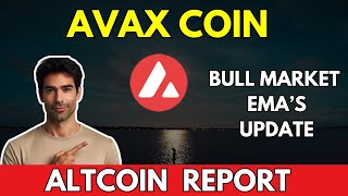 AVAX BULL MARKET EMAS UPDATE  Avalanche AVAX price Prediction [upl. by Idona]