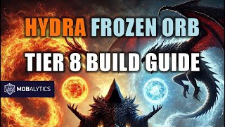 Hydra Winterglass can cook T8s  Build Guide  Diablo 4  S5 Sorcerer [upl. by Aldarcy]