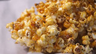 Palomitas de caramelo caseras  Popcorns acarameladas en 5 minutos [upl. by Ackerley]