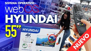 Smart TV HYUNDAI 55 PULGADAS WEB OS LG Ecuador 2022 [upl. by Oflodor]