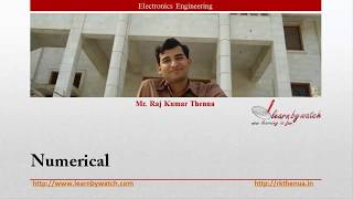 Numerical JFET Biasing  Hindi Urdu  Electronics Engineering by Raj Kumar Thenua [upl. by Atsylak]