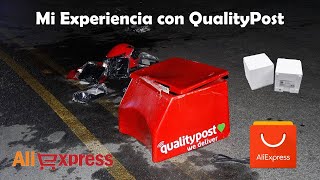 Mi mala experiencia con QualityPost usando Aliexpress  ¿Me cobraron aduana ¿Que pasó con correos [upl. by Ellerihs]