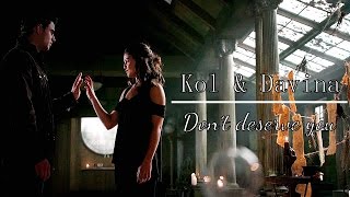 Kol amp Davina  Dont Deserve You [upl. by Chemosh]