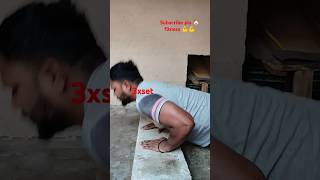 Tricep pushups at 🏠 subscribe pls 💪💪 [upl. by Tatiana359]