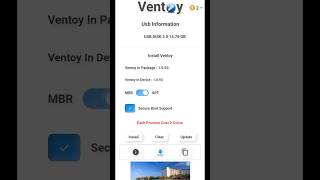 Ventoy Android For Pendrive Bootable shorts short ventoy [upl. by Riannon]