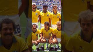 Brazil 🇧🇷 at the FIFA World Cup Mexico 1986 🔥 [upl. by Dira45]