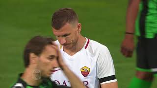 SassuoloRoma 01 Highlights 20172018 [upl. by Ortrude]