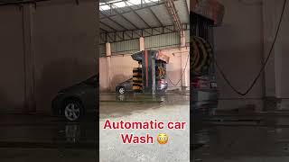 Automatic car washing system 😳🔥 trending shorts [upl. by Zennas]