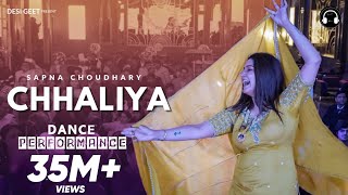 Chhaliya  Sapna Choudhary Dance Performance  New Haryanvi Songs Haryanavi 2024 [upl. by Zoeller443]