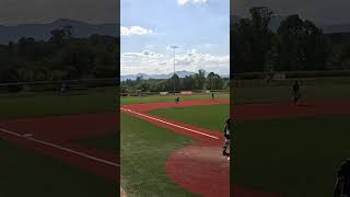 Revis covering hot corner 13U GBC Lopez baseball ashevillenc [upl. by Arno545]