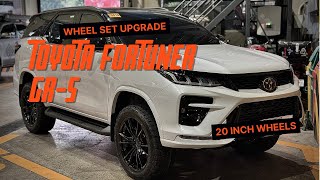 TOYOTA FORTUNER GRS  20 inch  Wheel set upgrade [upl. by Ynnahc]