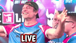 DEVON LARRATT VS CHANCE SHAW  JERRY VS KURDECHA  JOHN VS LEONIDAS live commentary [upl. by Gleeson]