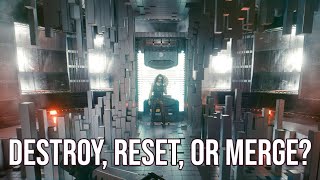 Should you destroy merge or reset Delamains core in Cyberpunk 2077 [upl. by Epolulot112]