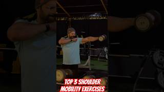 Top 3 shoulders mobility exercises shoulder injury mobility shortsviral fypシ゚viral sigma fyp [upl. by Shandie]