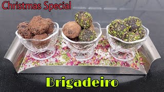 Brigadeiro Recipe  Brazilian Chocolate Truffles  Christmas par banaye Brazil ke Famous BRIGADEIRO [upl. by Laehplar539]