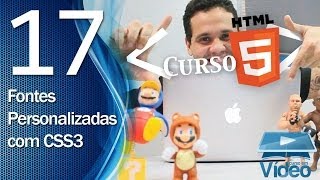 Curso de HTML5  17  Fontes em CSS3  by Gustavo Guanabara [upl. by Frannie41]