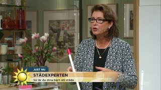 Så får du barnen att städa  expertens bästa knep  Nyhetsmorgon TV4 [upl. by Brier]