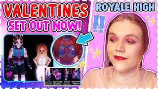 NEW OPPOSITES ATTRACT VALENTINES SET by FerPlays amp IxChoco OUT NOW 🏰 Royale High UPDATE [upl. by Sivert539]