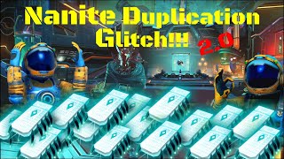 Incredible Nanite Duplication Glitch 20  No Mans Sky [upl. by Yesnel]