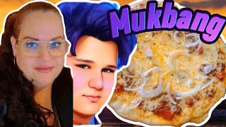 Mukbang  Hemmagjord Pizza bolognese [upl. by Proctor]