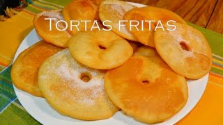 TORTAS FRITAS la receta mas facil [upl. by Nart]