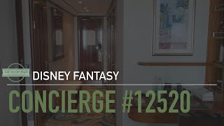 DIsney Fantasy  Honeymoon Cruise Concierge Cabin 12520 [upl. by Ramedlaw637]