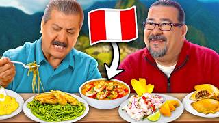 Mexican Dads TRY Peruvian Food [upl. by Vipul238]